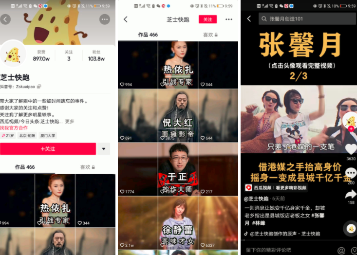 图片[7]-项目拆解10 抖音明星混剪号